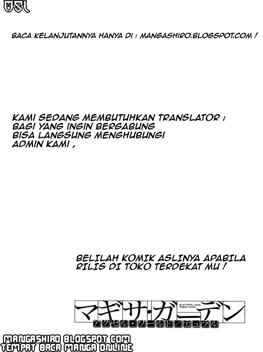 Baca Accel World/Dural – Magisa Garden - Chapter 7 halaman 20