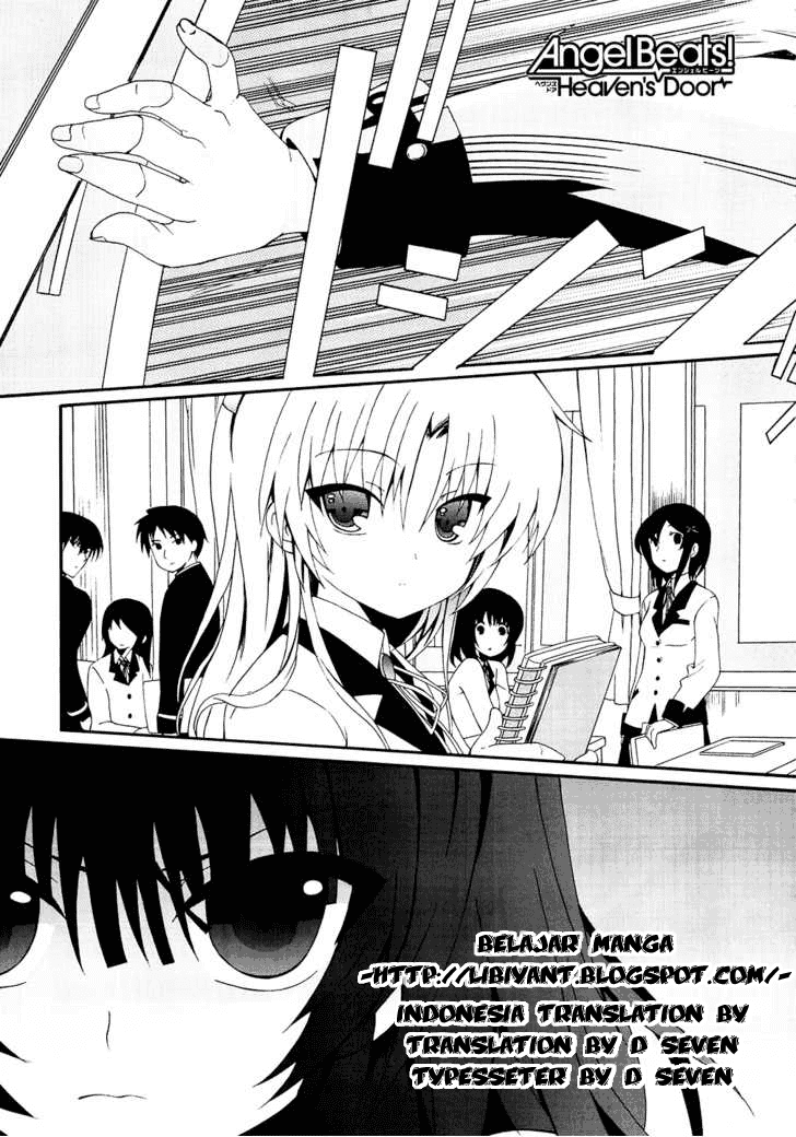 Baca Angel Beats! – Heaven's Door - Chapter 6 halaman 1