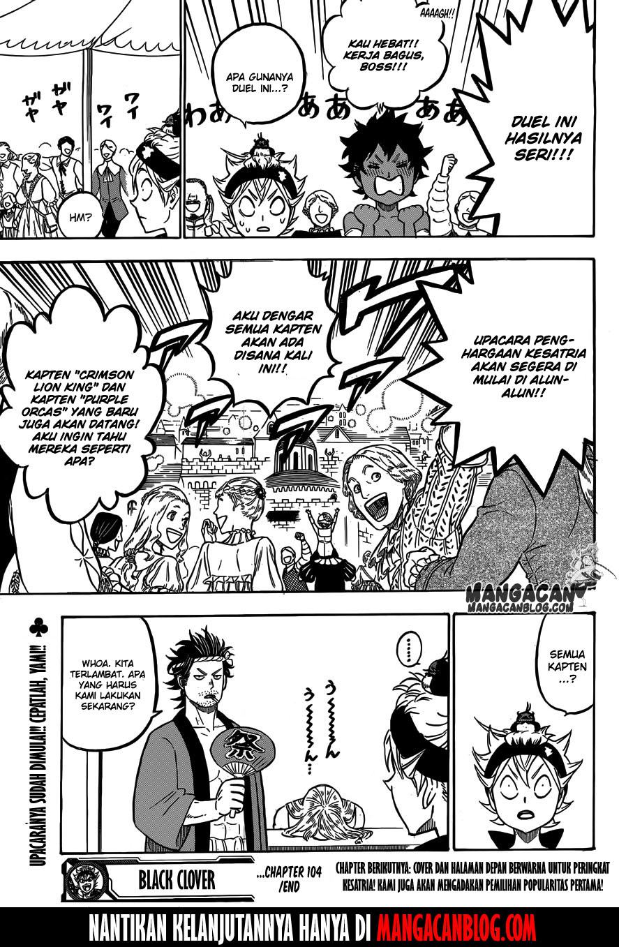 Black Clover  Chapter 104