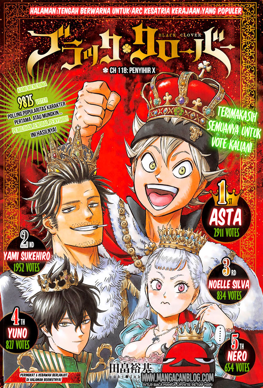 Black Clover  Chapter 118