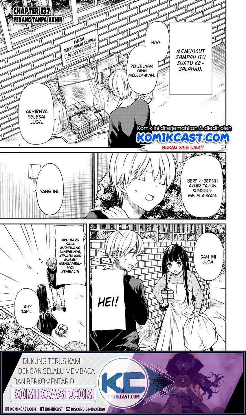 Danshi Koukousei wo Yashinaitai Onee-san no Hanashi.  Chapter 137