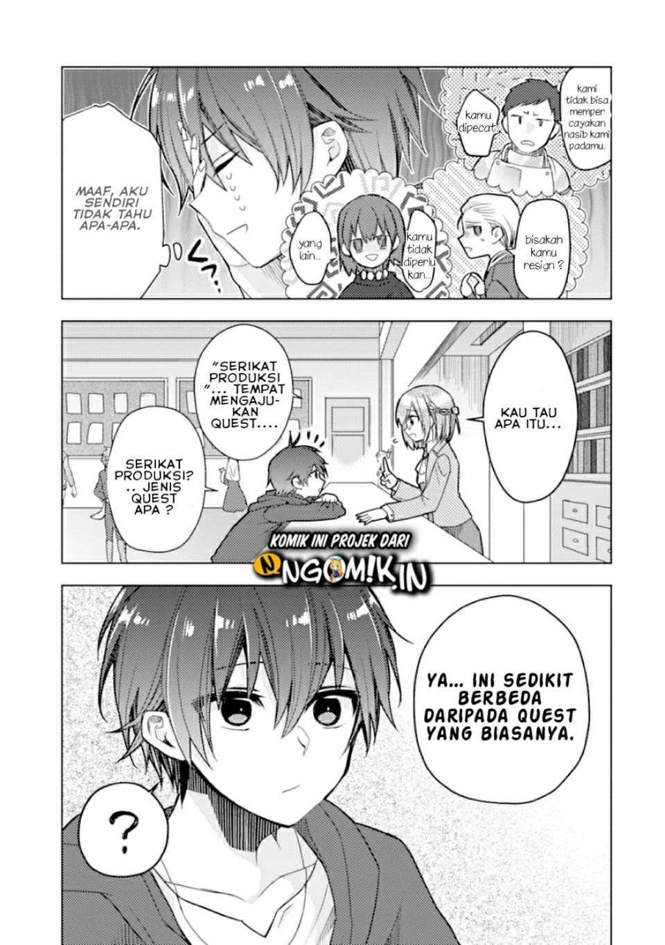 Baca I was fired as an Adventurer, so I became an Alchemist!~ Frontier development Alright, leave it to me! - Chapter 1.1 halaman 7