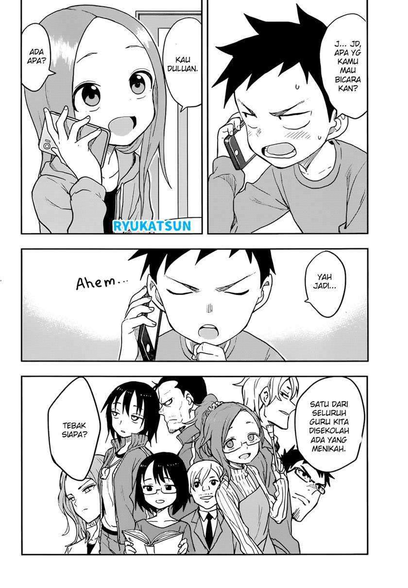 Karakai Jouzu no Takagi-san  Chapter 134