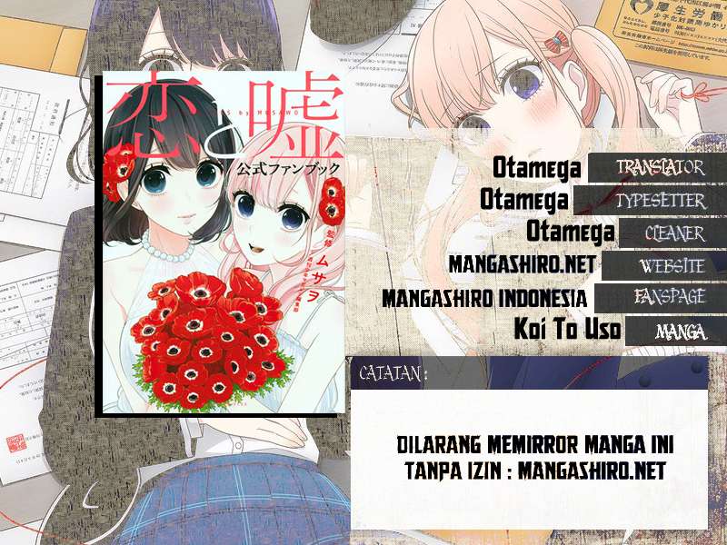 Koi to Uso Chapter 180.5 page 2