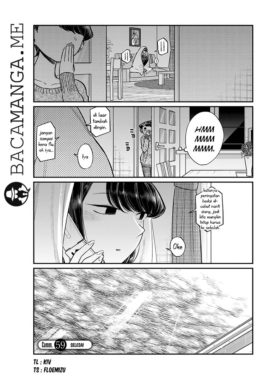 Komi-san wa Komyushou Desu.  Chapter 59