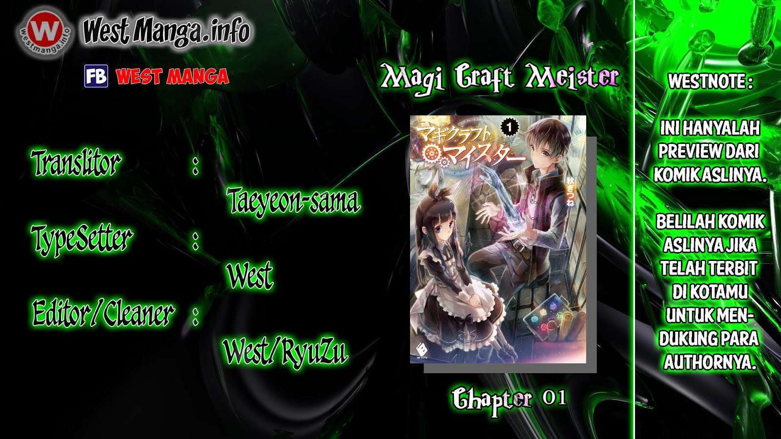Magi Craft Meister  Chapter 01