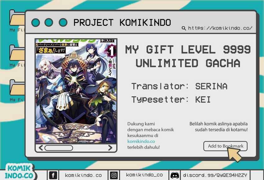 My Gift LVL 9999 Unlimited Gacha  Chapter 02