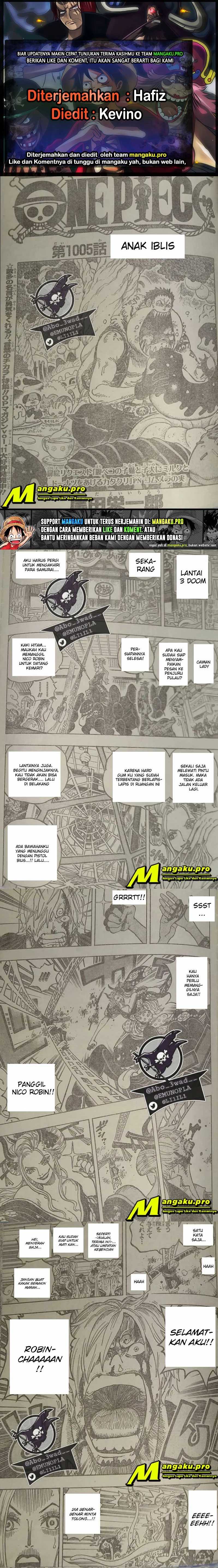 One Piece  Chapter 1005