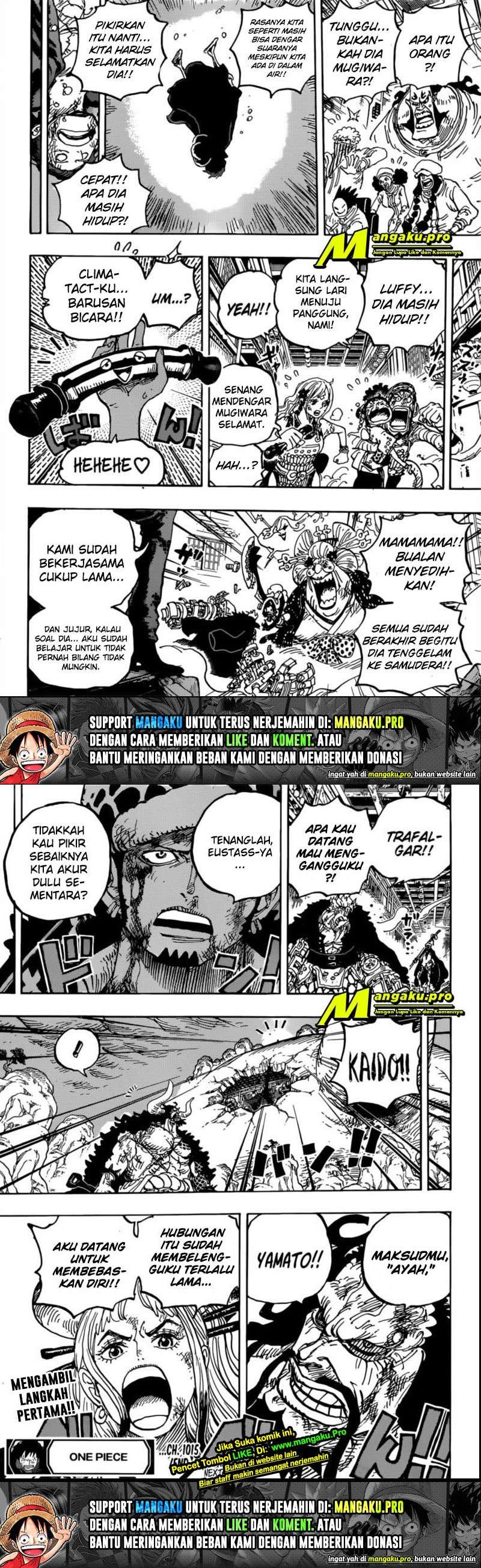 One Piece  Chapter 1015