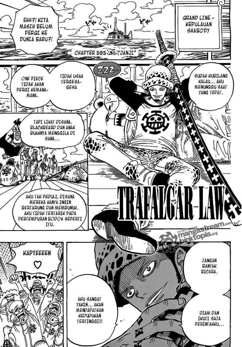 One Piece  Chapter 595
