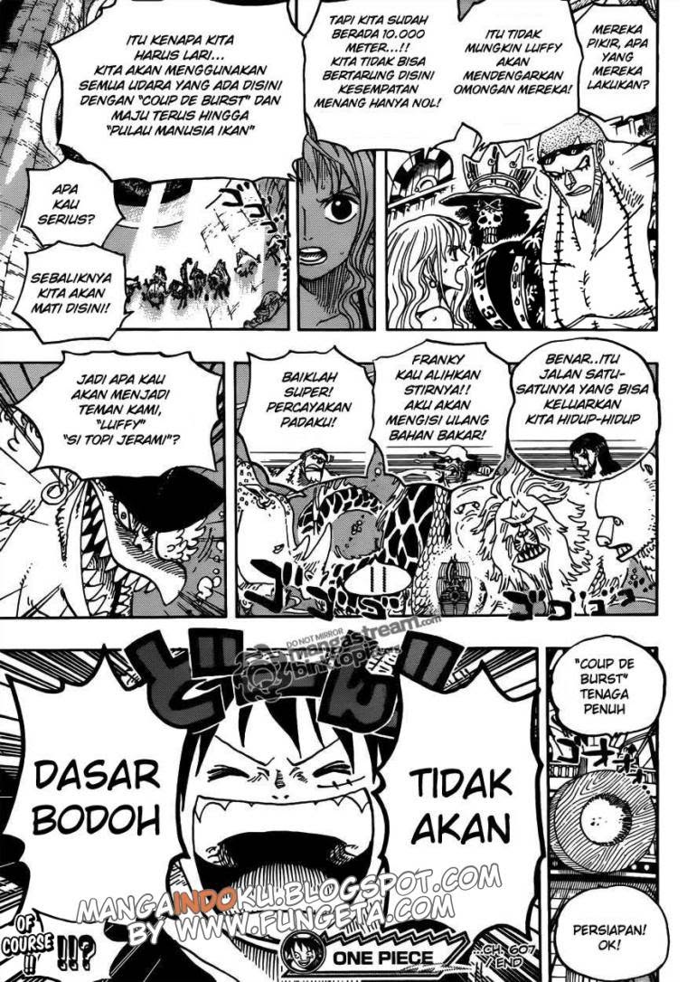 One Piece  Chapter 607