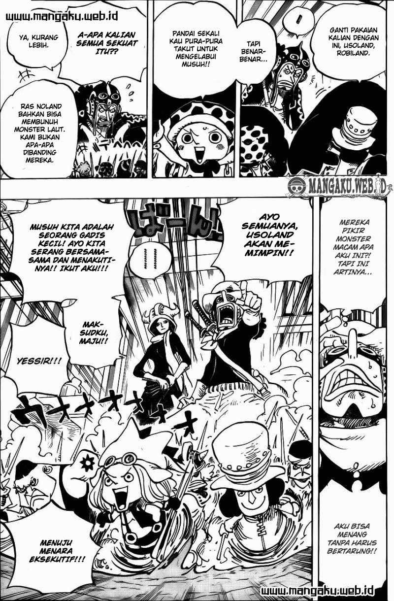 One Piece  Chapter 733