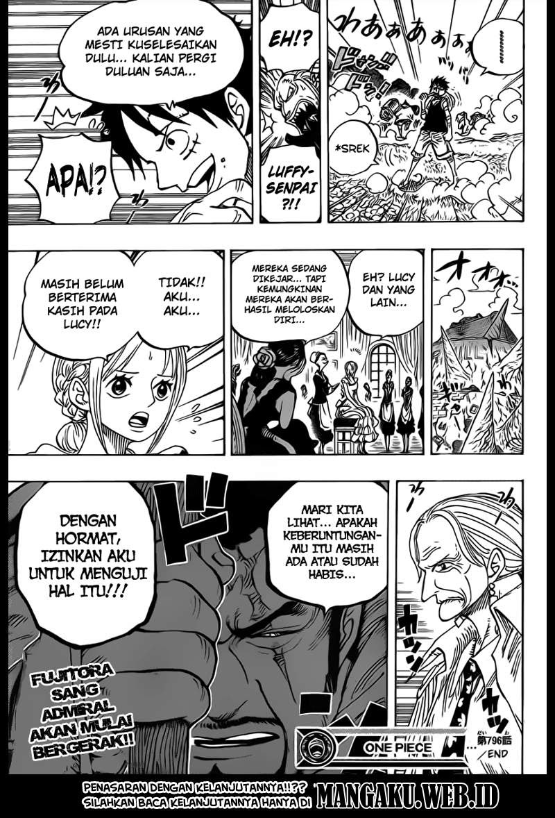 One Piece  Chapter 796