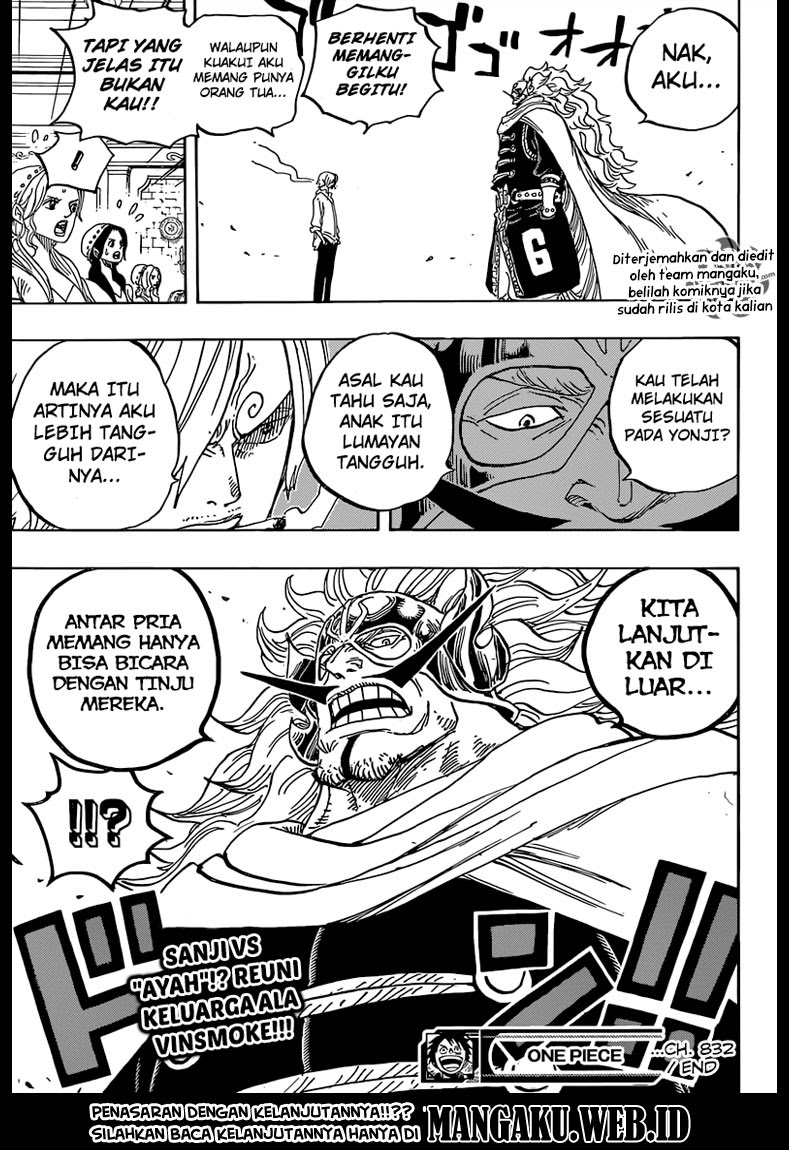 One Piece  Chapter 832