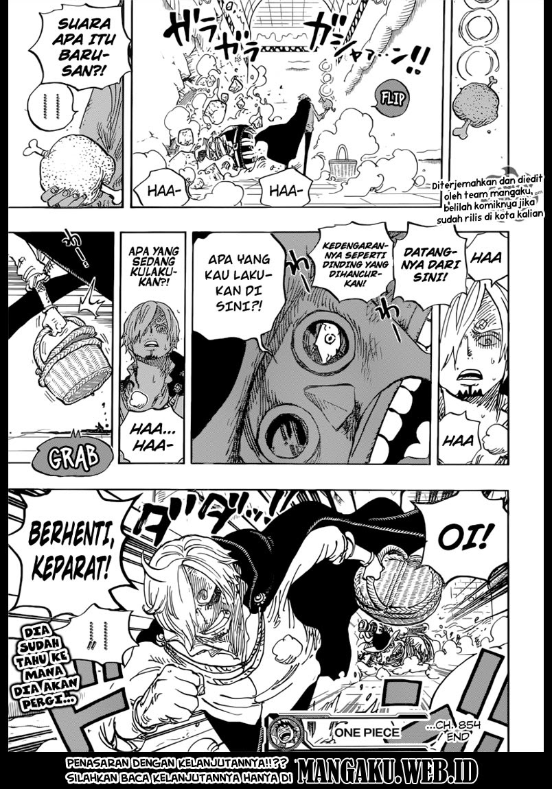One Piece  Chapter 854