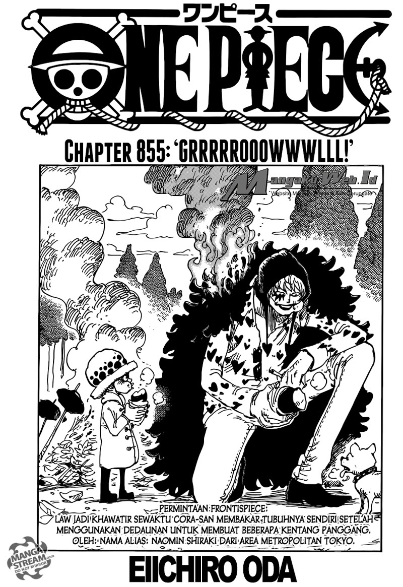 One Piece  Chapter 855