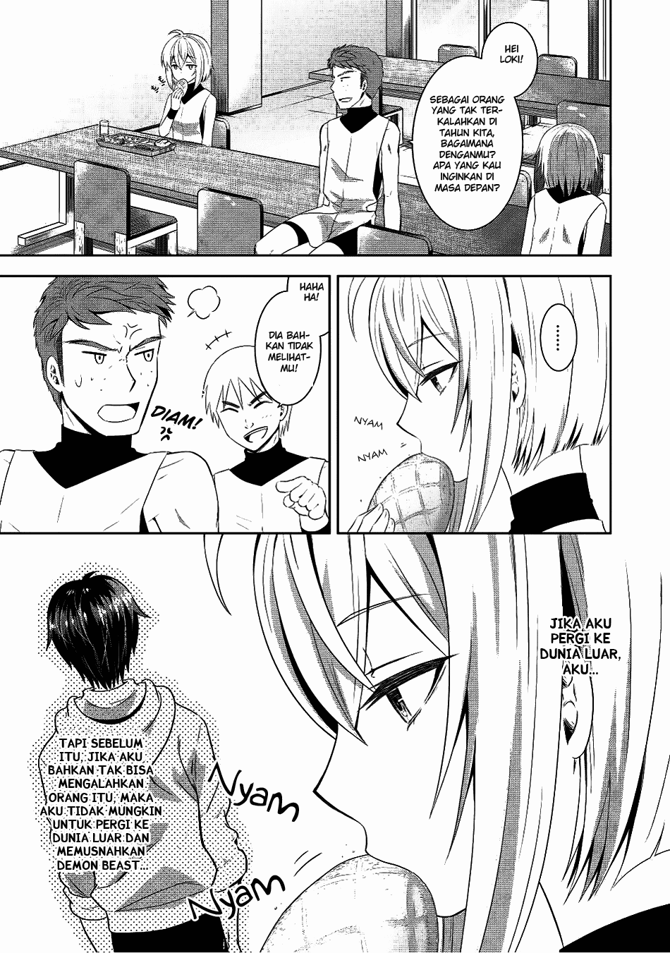 Saikyou Mahoushi no Inton Keikaku  Chapter 08