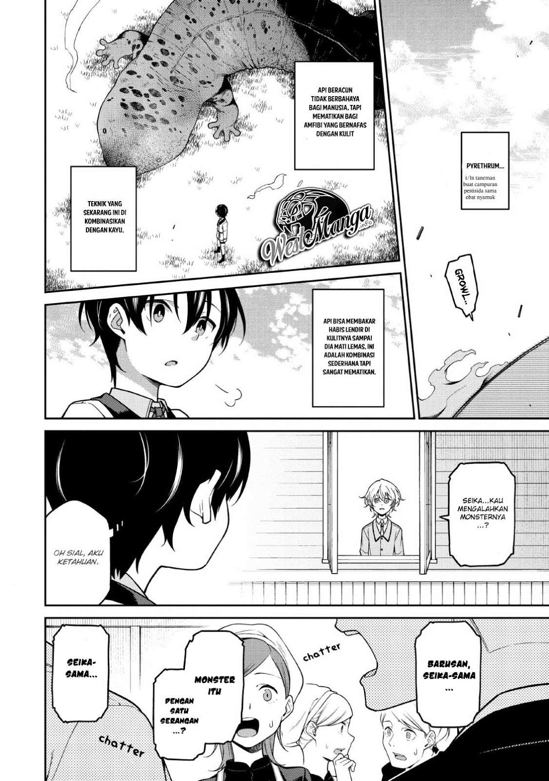 Saikyou Onmyouji no Isekai Tenseiki ~Geboku no Youkaidomo ni Kurabete Monster ga Yowaisugirundaga~ Chapter 2 page 38
