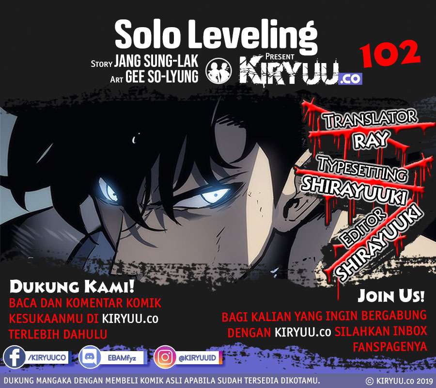 Solo Leveling  Chapter 102