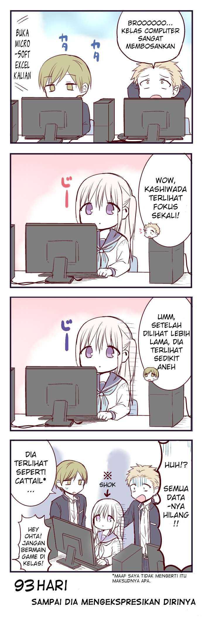Baca Komik This Girl Will Express Herself in 100 Days Chapter 07 halaman 1