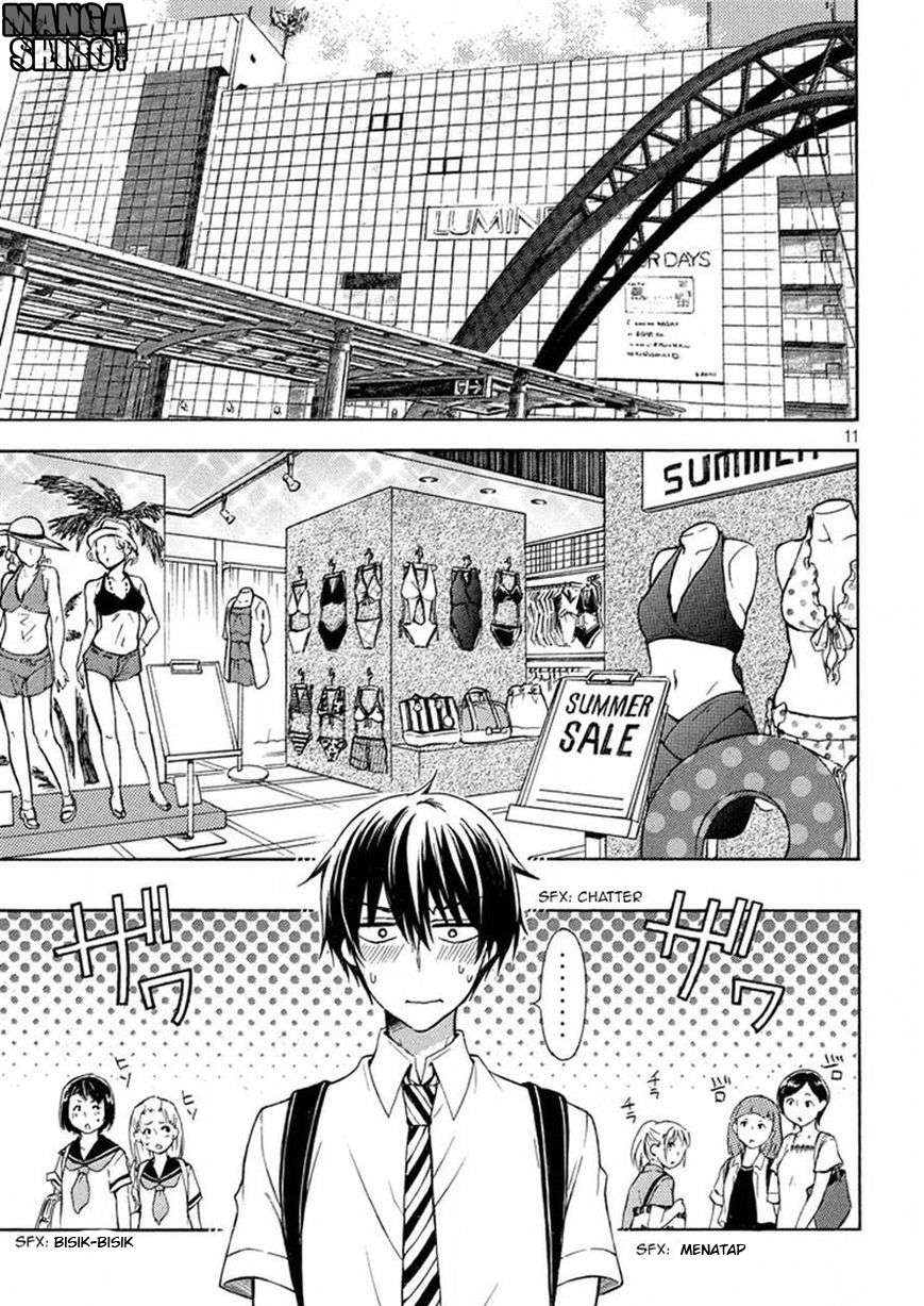Watari-kun no xx ga Houkai Sunzen Chapter 10 page 24