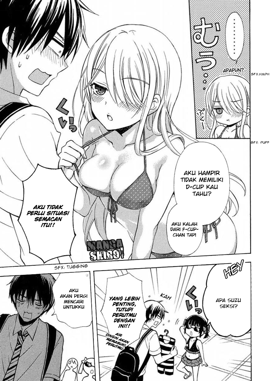 Watari-kun no xx ga Houkai Sunzen Chapter 10 page 28