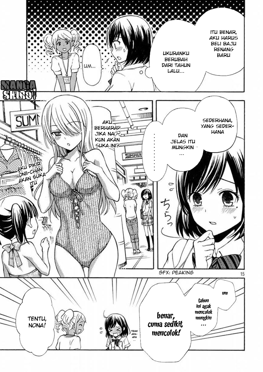 Watari-kun no xx ga Houkai Sunzen Chapter 10 page 32