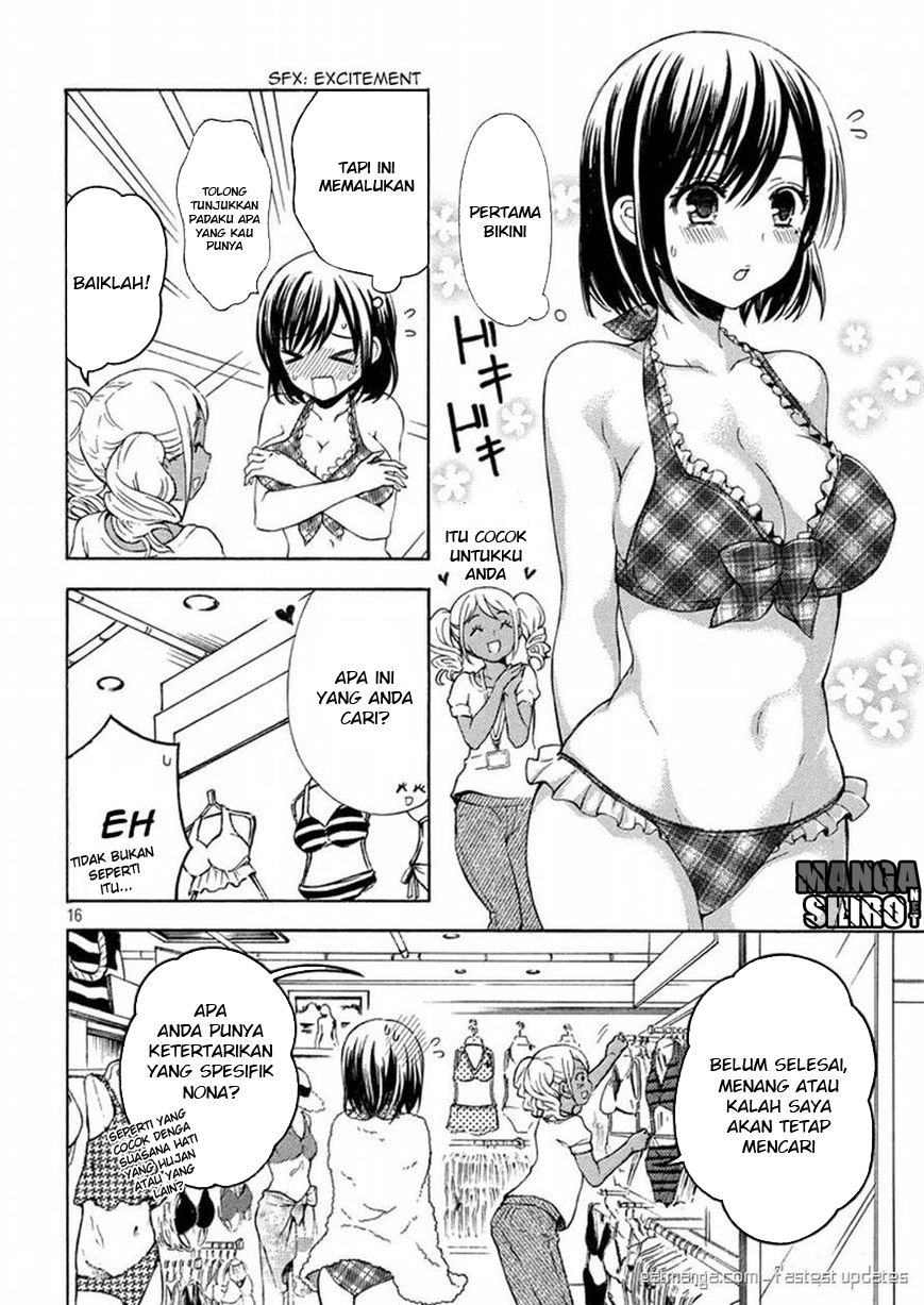 Watari-kun no xx ga Houkai Sunzen Chapter 10 page 34