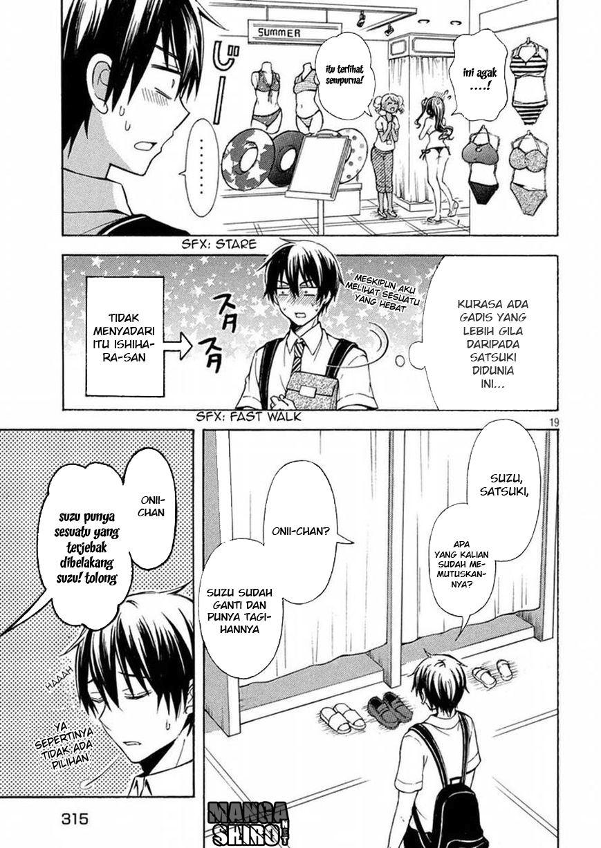 Watari-kun no xx ga Houkai Sunzen Chapter 10 page 40